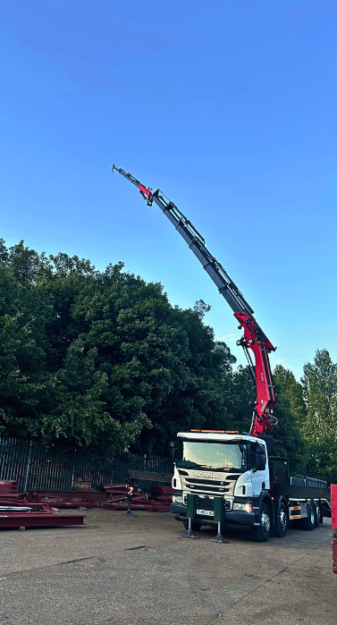 HIAB Crane Lifting